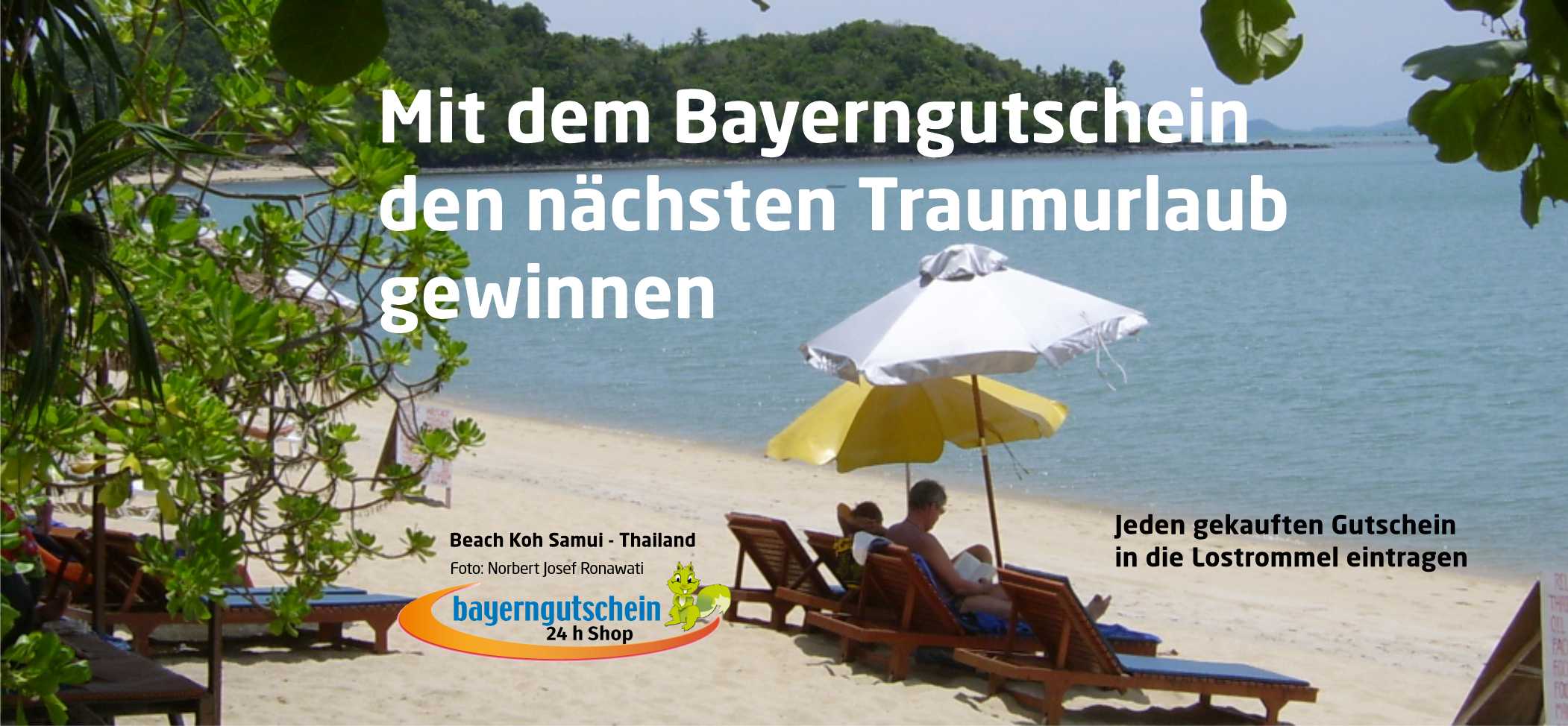 Bayerngutschein kaufen - Urlaub gewinnen