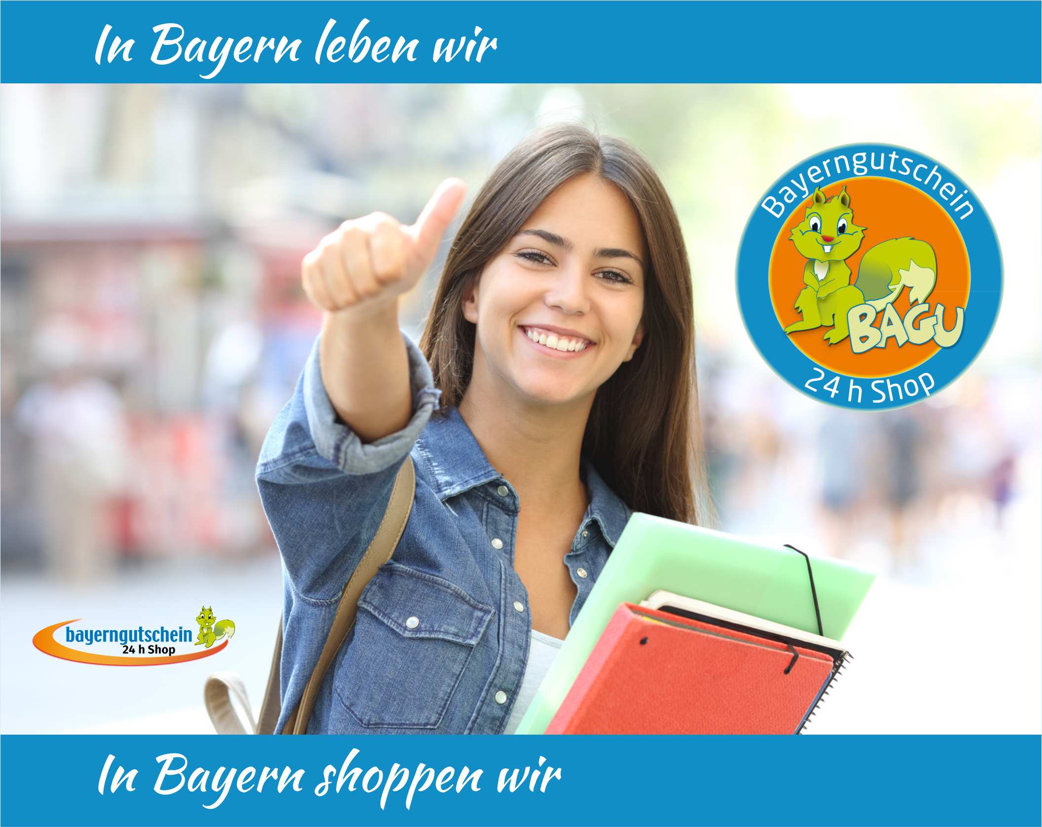 Bayerngutschein 24 h Shop BAGU