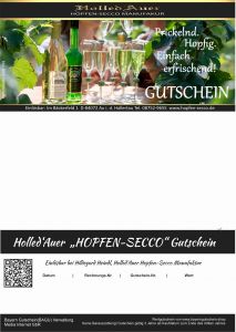 Produktbild zu: Hopfen-Secco-Gutschein